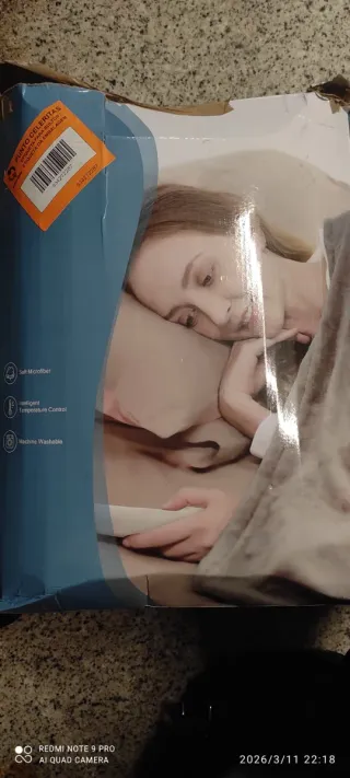 Manta eléctrica de muy buena calidad