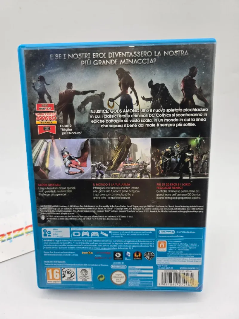 Injustice Gods Among Us Wii U PAL afbeelding 2