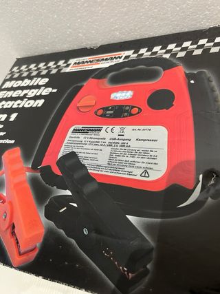 Arrancador Baterías 12V Brüder Mannesmann 3 en 1