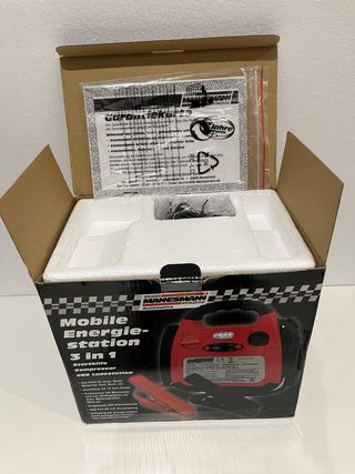 Arrancador Baterías 12V Brüder Mannesmann 3 en 1