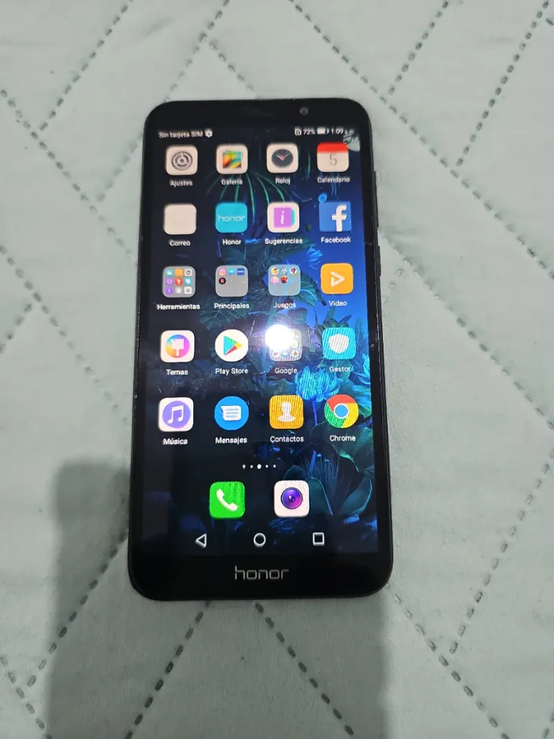 Honor 7S Negro Doble Sim Card
