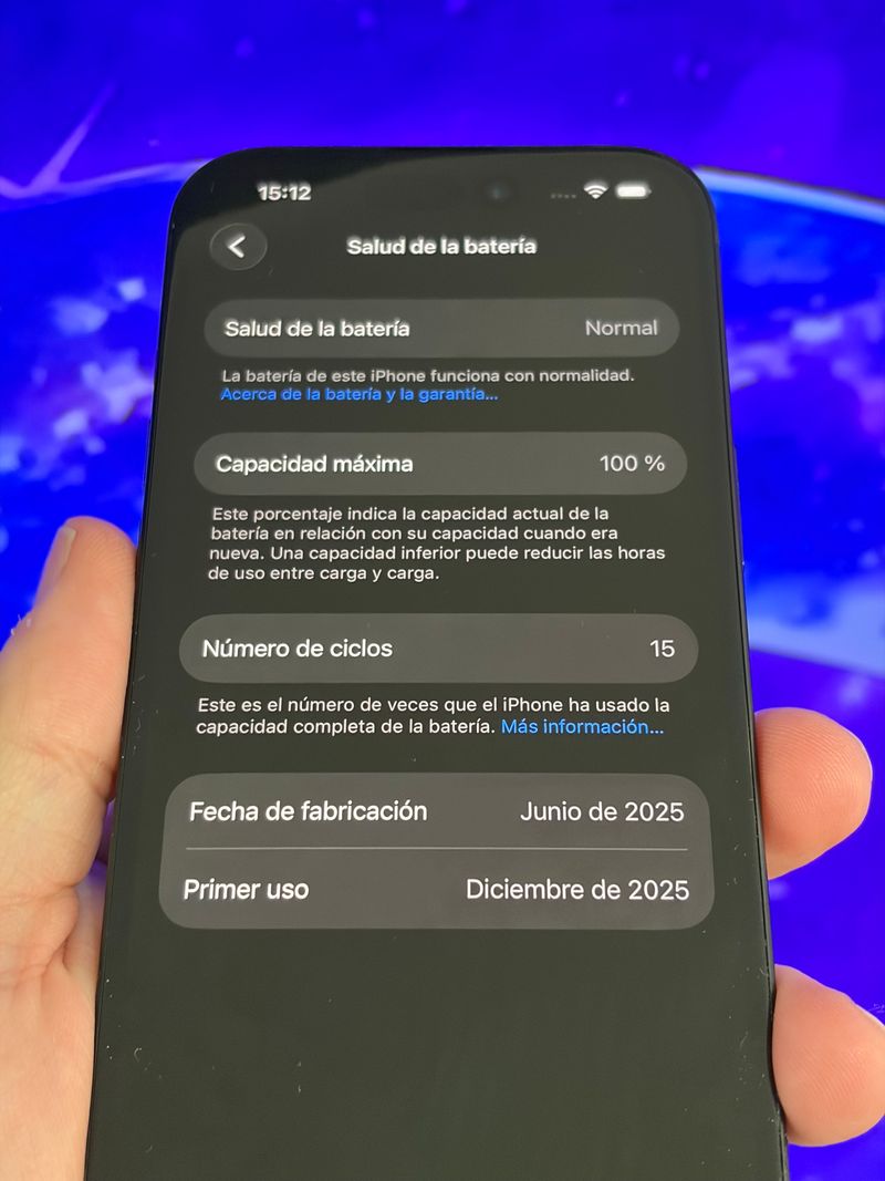 Iphone 15 de 128gb - Black - Solo activado afbeelding 3