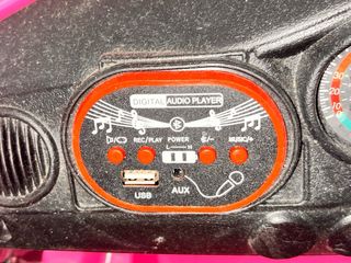 Coche eléctrico infantil rosa