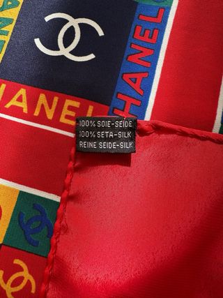 Pañuelo Chanel Vintage Multicolor