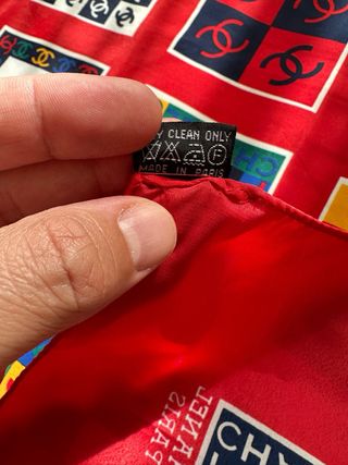 Pañuelo Chanel Vintage Multicolor