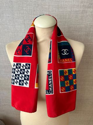 Pañuelo Chanel Vintage Multicolor