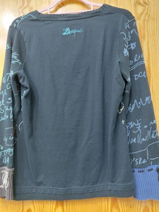 Desigual Talla L Corazones Estampado