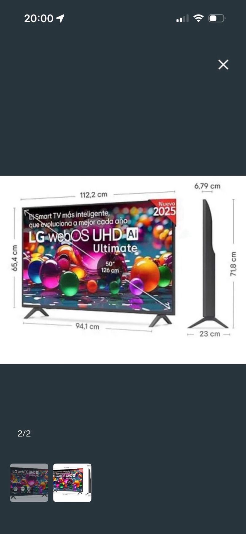 Televisión LG UHD webOS AI Ultimate afbeelding 2