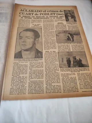 Periódico El Caso 08/04/1972 Zarpazos de un Lobo