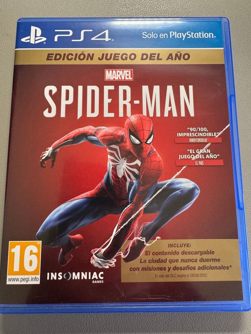 Marvel Spider-Man Edición Juego del Año PS4