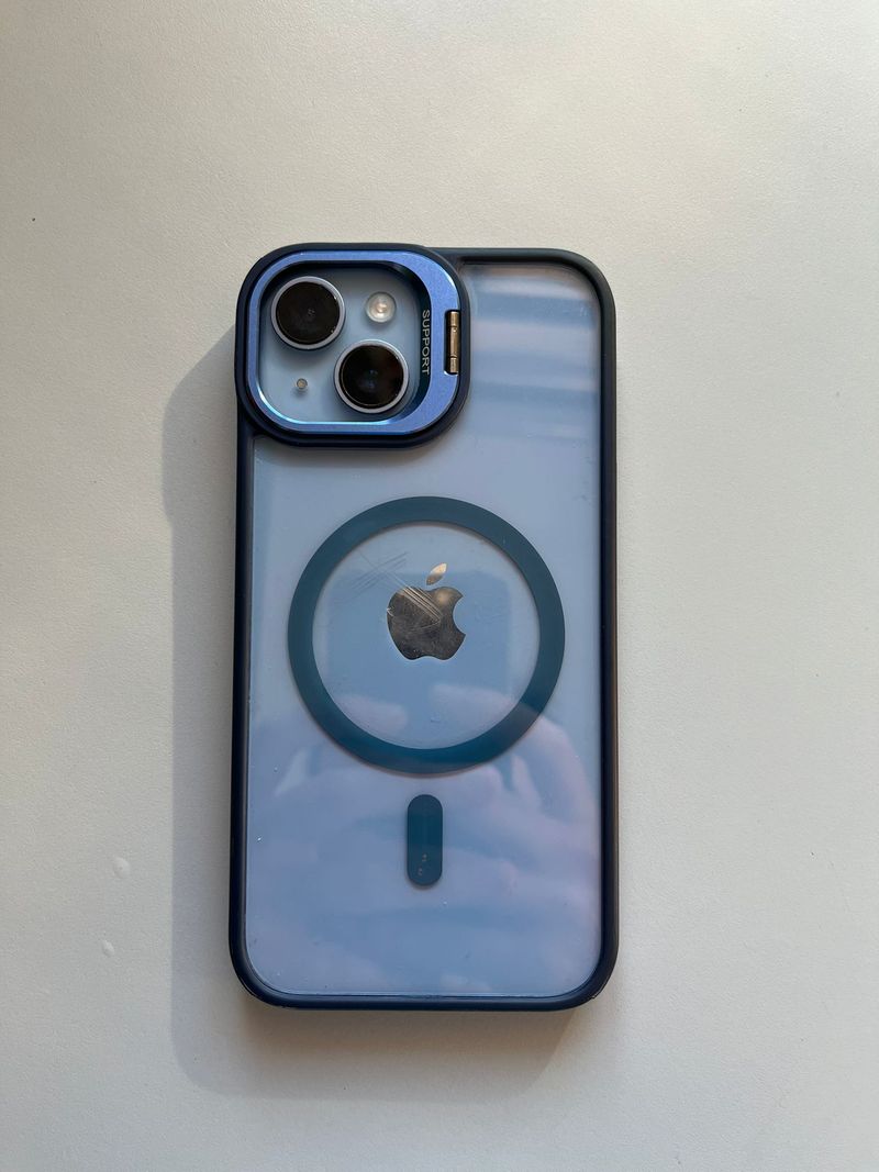 iPhone 14 128GB Azul - Cable + Funda + Protectores afbeelding 5