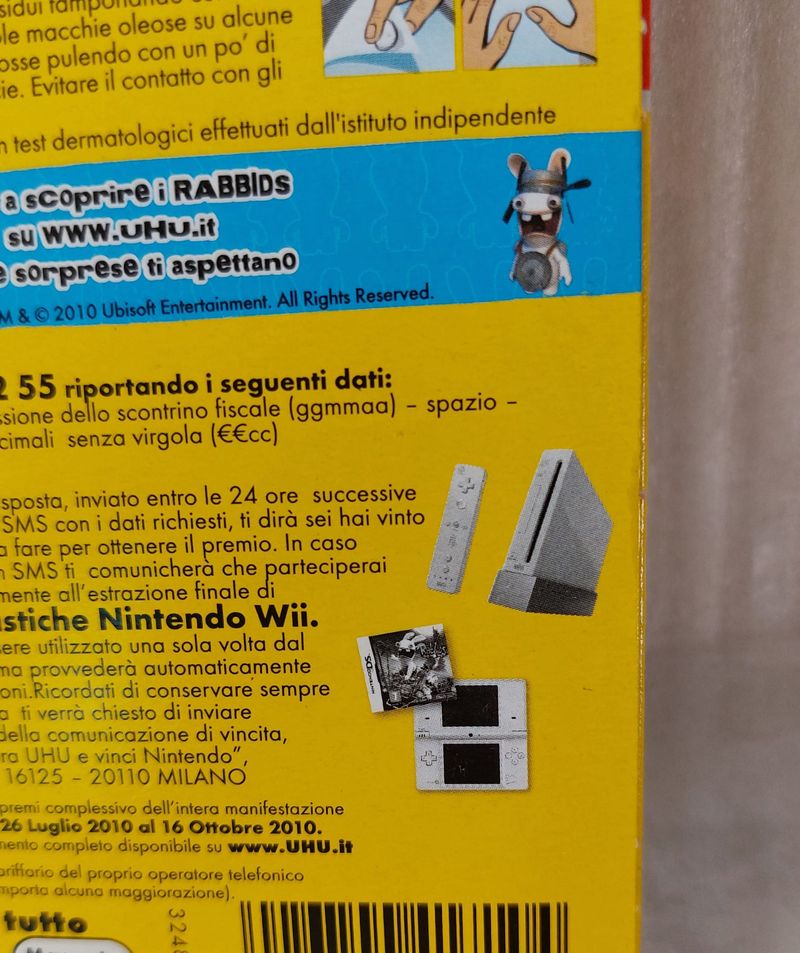Adhesivos UHU Patafix para Nintendo Rabbids Wii DS afbeelding 3