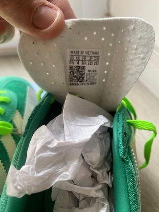 Adidas Gazelle Indoor Talla 36.5 Verde