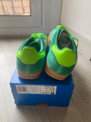 Adidas Gazelle Indoor Talla 36.5 Verde