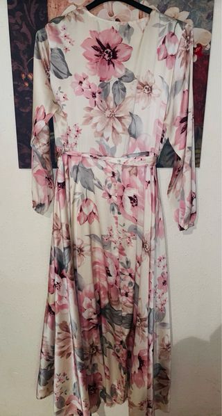 Vestido largo floral