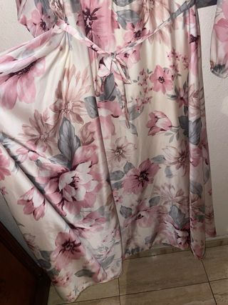 Vestido largo floral