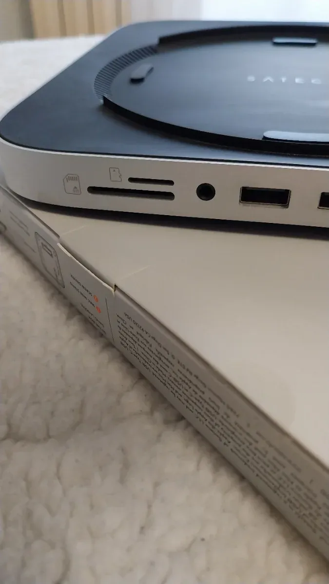 Satechi dock con bahía para SSD para Mac Studio