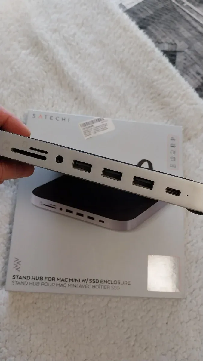 Satechi dock con bahía para SSD para Mac Studio afbeelding 2