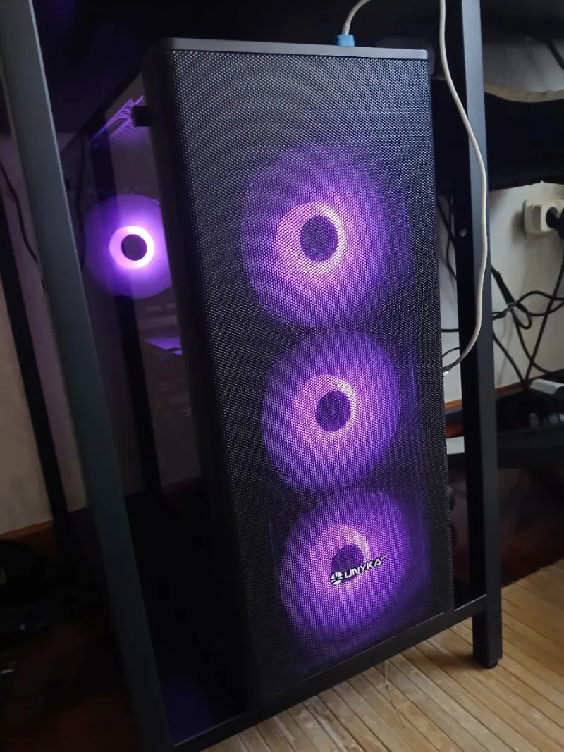 PC Gaming Ryzen 5 5500 RTX 4060 1TB SSD 16GB DDR4