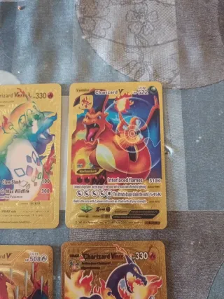 Cartas Pokémon Charizard Oro