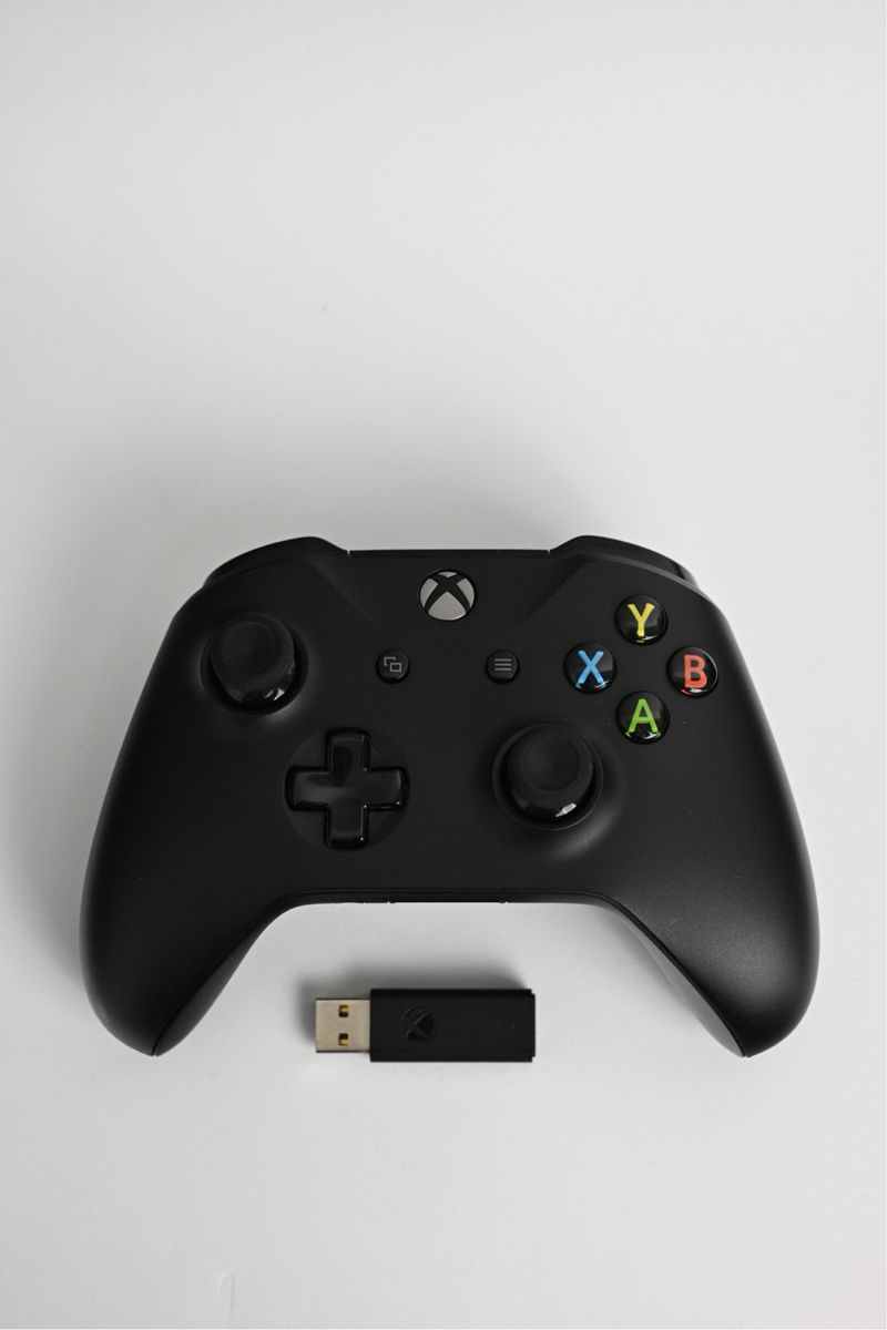 Mando Xbox Negro + Adaptador USB