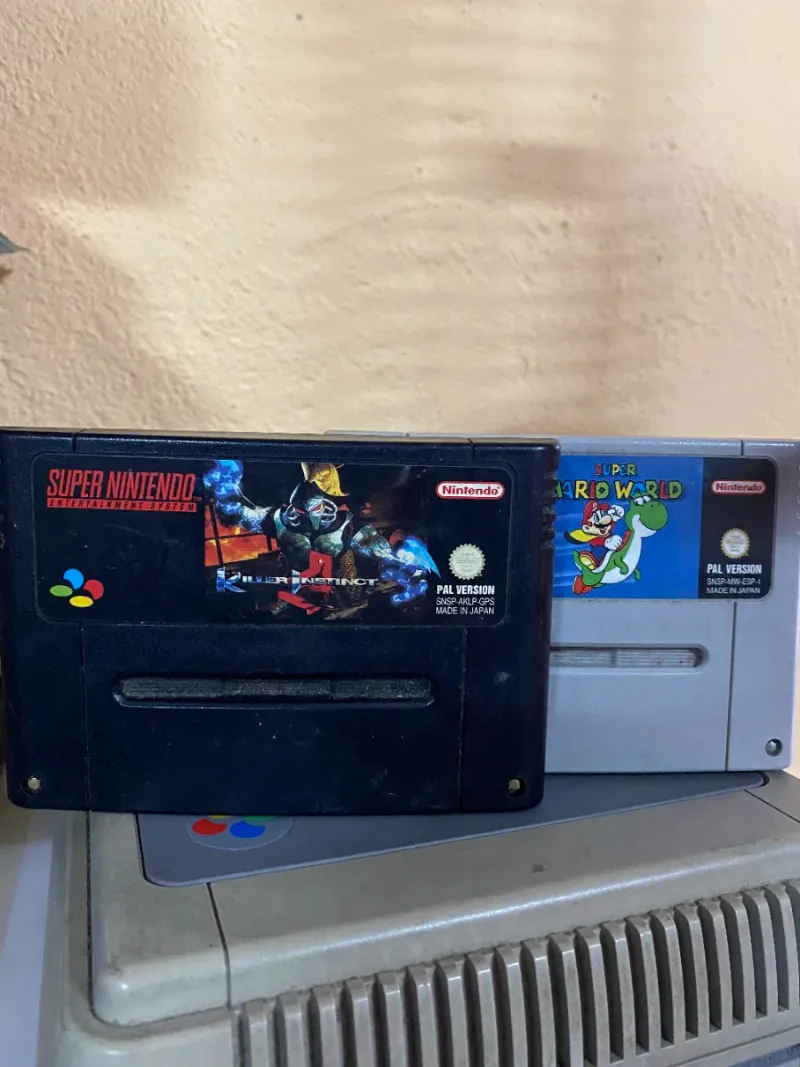 Lote Super Nintendo SNES PAL + Killer Instinct afbeelding 2