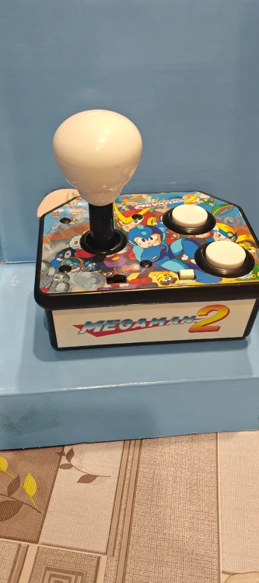 Mega Man 2 RCA TV Conexión y Pilas afbeelding 3