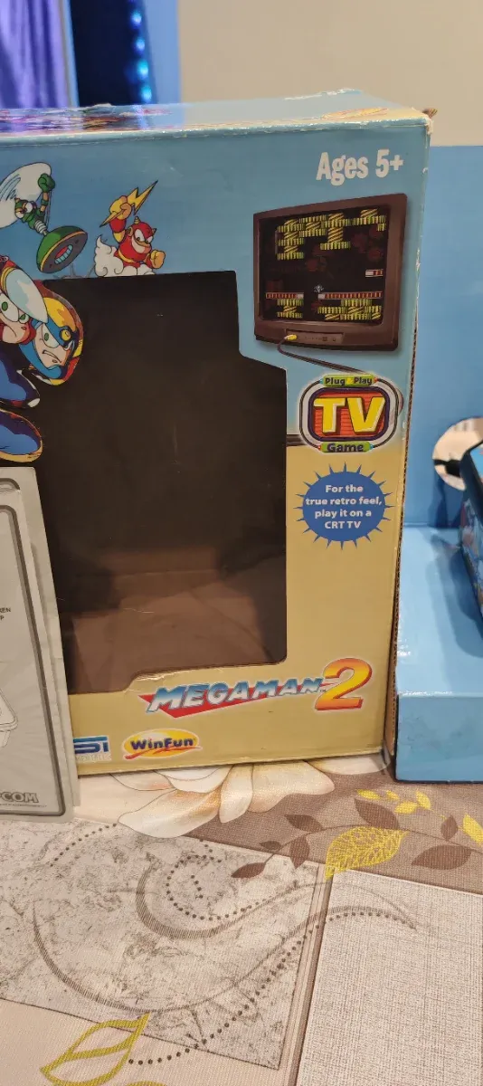 Mega Man 2 RCA TV Conexión y Pilas afbeelding 4