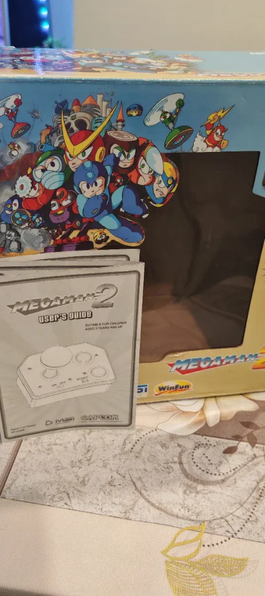 Mega Man 2 RCA TV Conexión y Pilas afbeelding 5