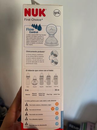 Biberón NUK First Choice+ Minnie 6-18m