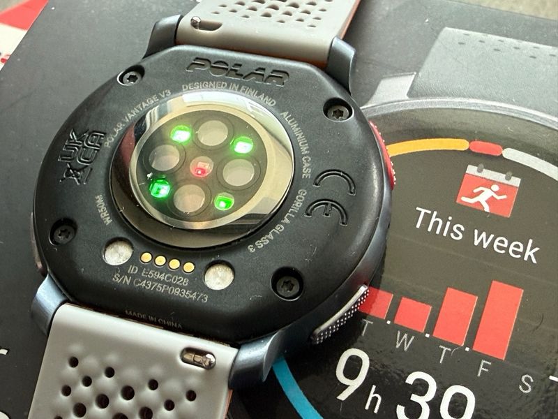 Polar Vantage V3 Smartwatch Negro y Naranja afbeelding 4