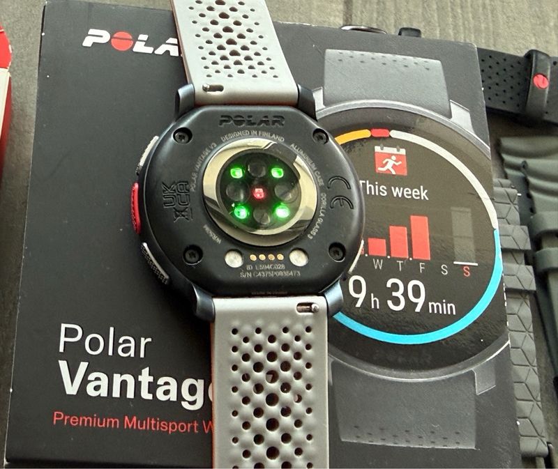 Polar Vantage V3 Smartwatch Negro y Naranja afbeelding 3