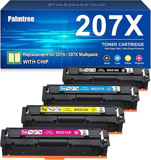 Tóner Palmtree 207X Multipack con Chip