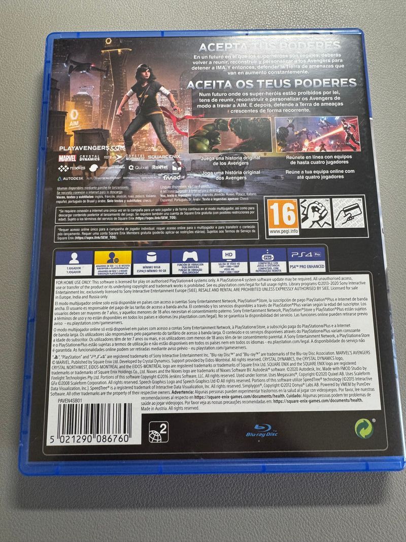 Marvel's Avengers PS4 (PlayStation 4) afbeelding 2