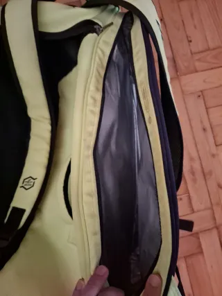 Paletero Bullpadel Amarillo con 4 bolsillos