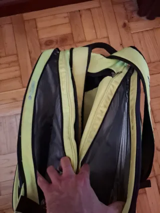 Paletero Bullpadel Amarillo con 4 bolsillos