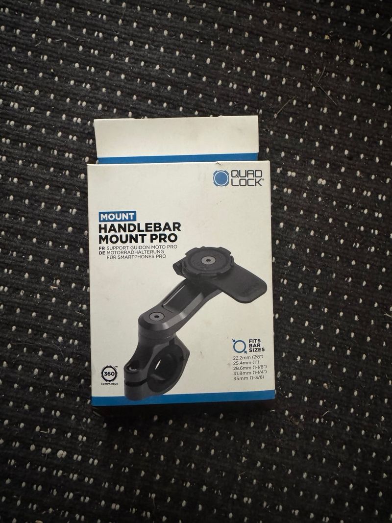 Quad Lock Handlebar Mount Pro aluminio afbeelding 5