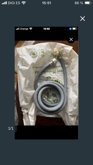 Manguera lavavajillas