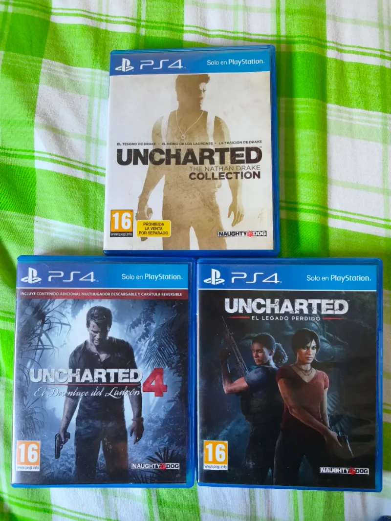 Lote Uncharted PS4