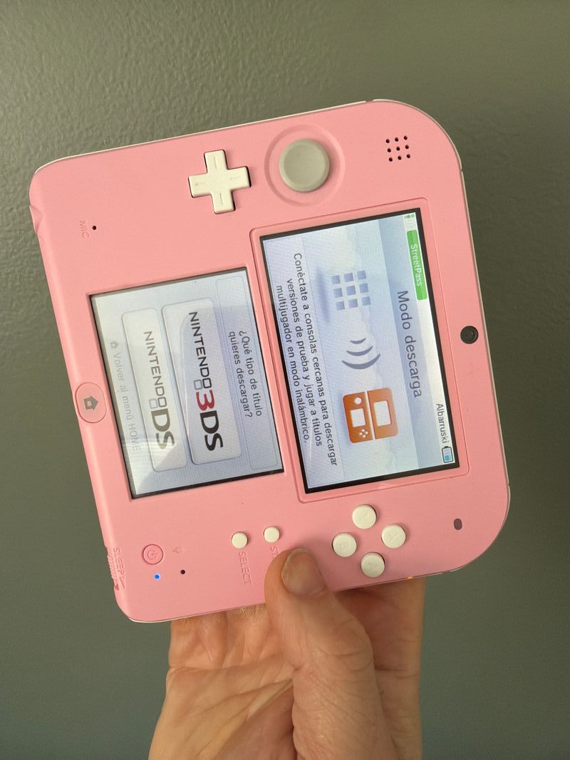 Nintendo 2DS Rosa Edición Limitada afbeelding 5