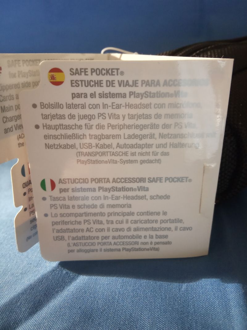 Funda PS Vita para Cables, Cargadores y Juegos afbeelding 5
