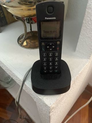 Teléfono Inalámbrico Panasonic Negro