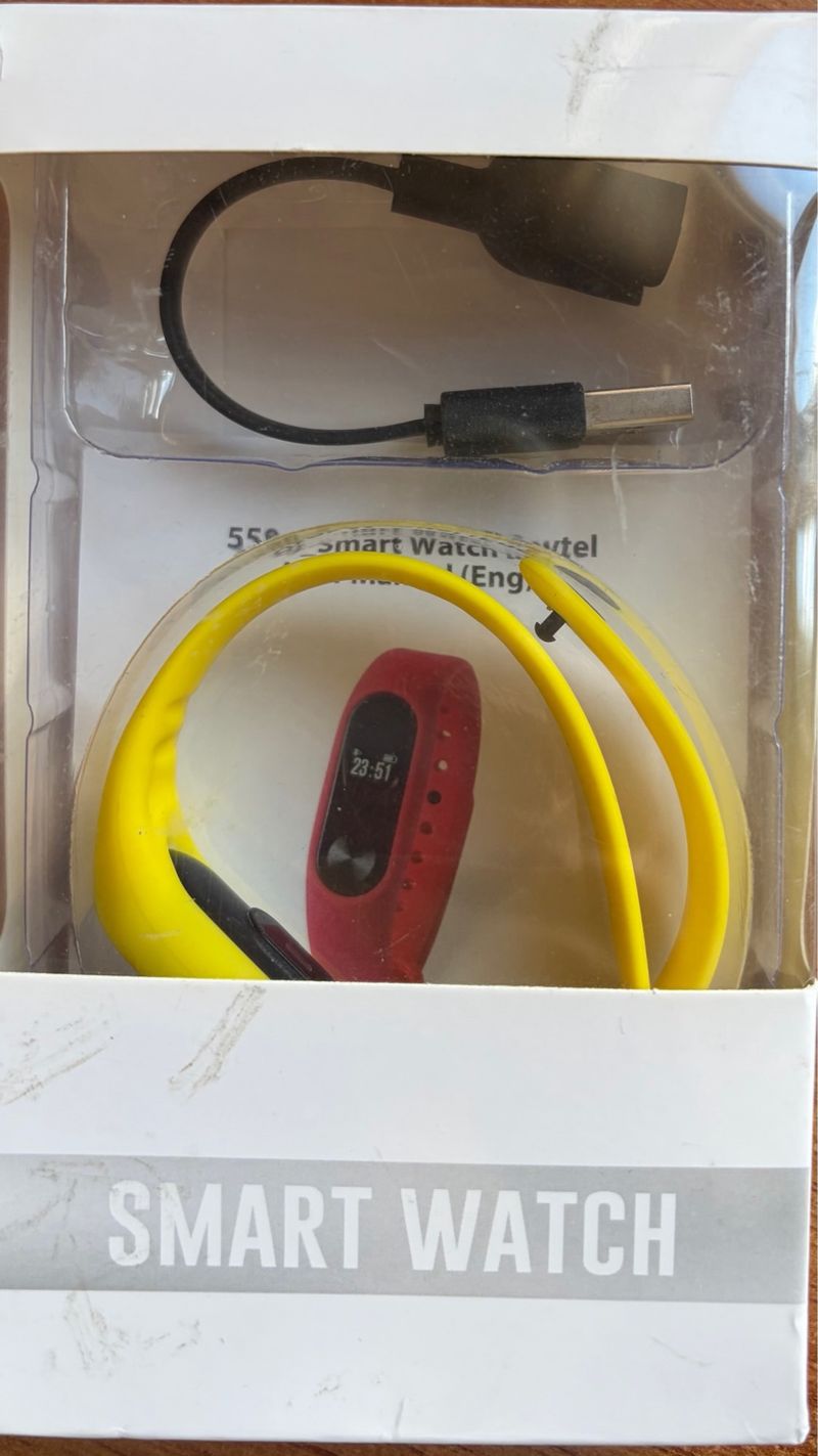 Smart Band Amarilla