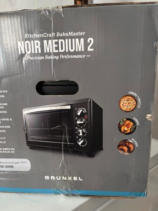 Horno de mesa KitchenCraft BakeMaster NOIR MEDIUM