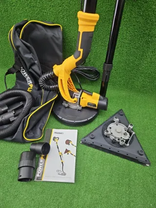 PowerPlus POWX0477 Lijadora Paredes + Accesorios