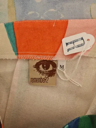 Vestido strapless RemembeR? Art Decó Geométrico. M