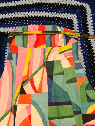 Vestido strapless RemembeR? Art Decó Geométrico. M