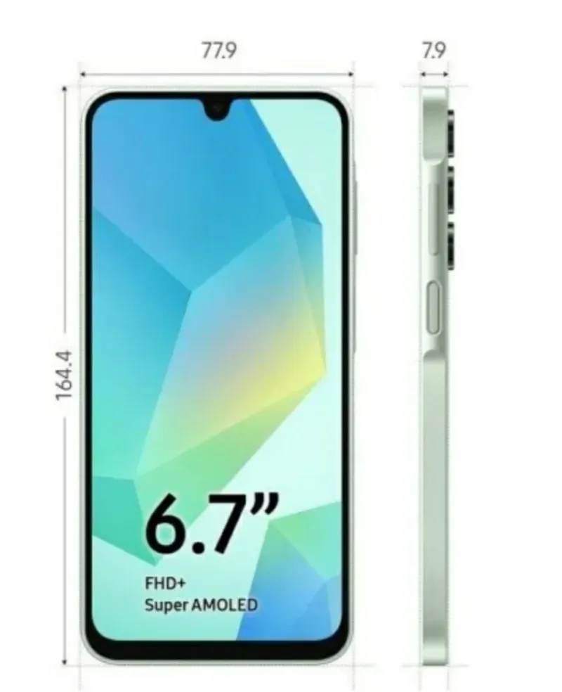 Teléfono móvil verde
