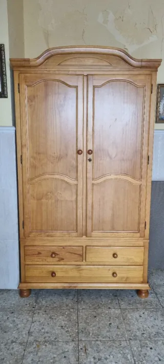 Armario provenzal madera Mesita de Noche Cabecero