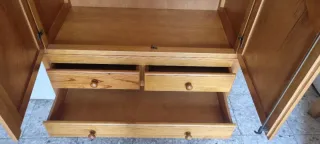 Armario provenzal madera Mesita de Noche Cabecero